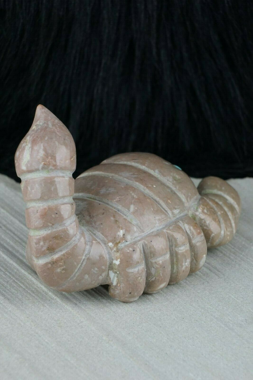 Scorpion Zuni Fetish Carving - Jonas Hastito - High Lonesome Trading