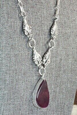Spiny Oyster & Sterling Silver Necklace - Verley Betone