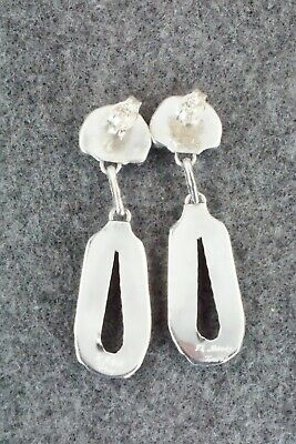 Turquoise & Sterling Silver Earrings - Randy Hooee