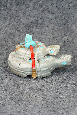 Turtle Zuni Fetish Carving - Stafford Chimoni