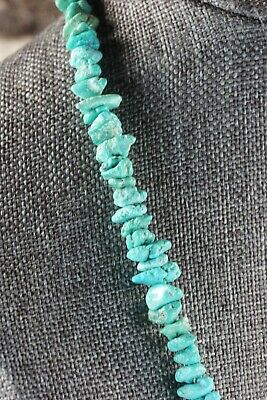 Turquoise & Sterling Silver Necklace - Navajo