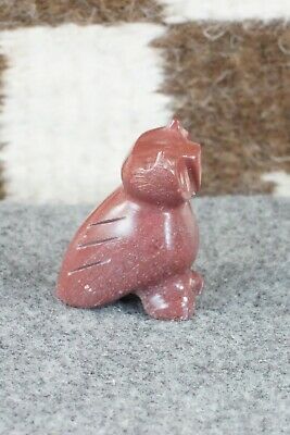 Owl Zuni Fetish Carving - Brandon Phillips