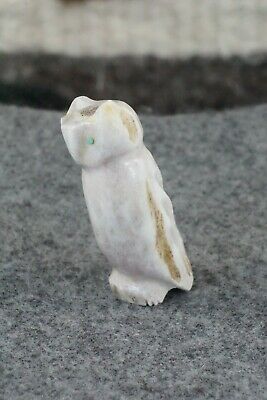 Owl Zuni Fetish Carving - Brandon Phillips