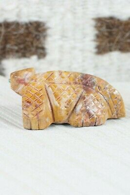 Horned Toad Zuni Fetish Carving - Carl Etsate - High Lonesome Trading