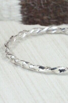 Sterling Silver Bangle - Elaine Tahe