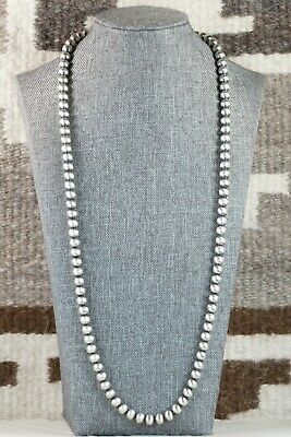 Navajo Sterling Silver Pearl Necklace - Jan Mariano