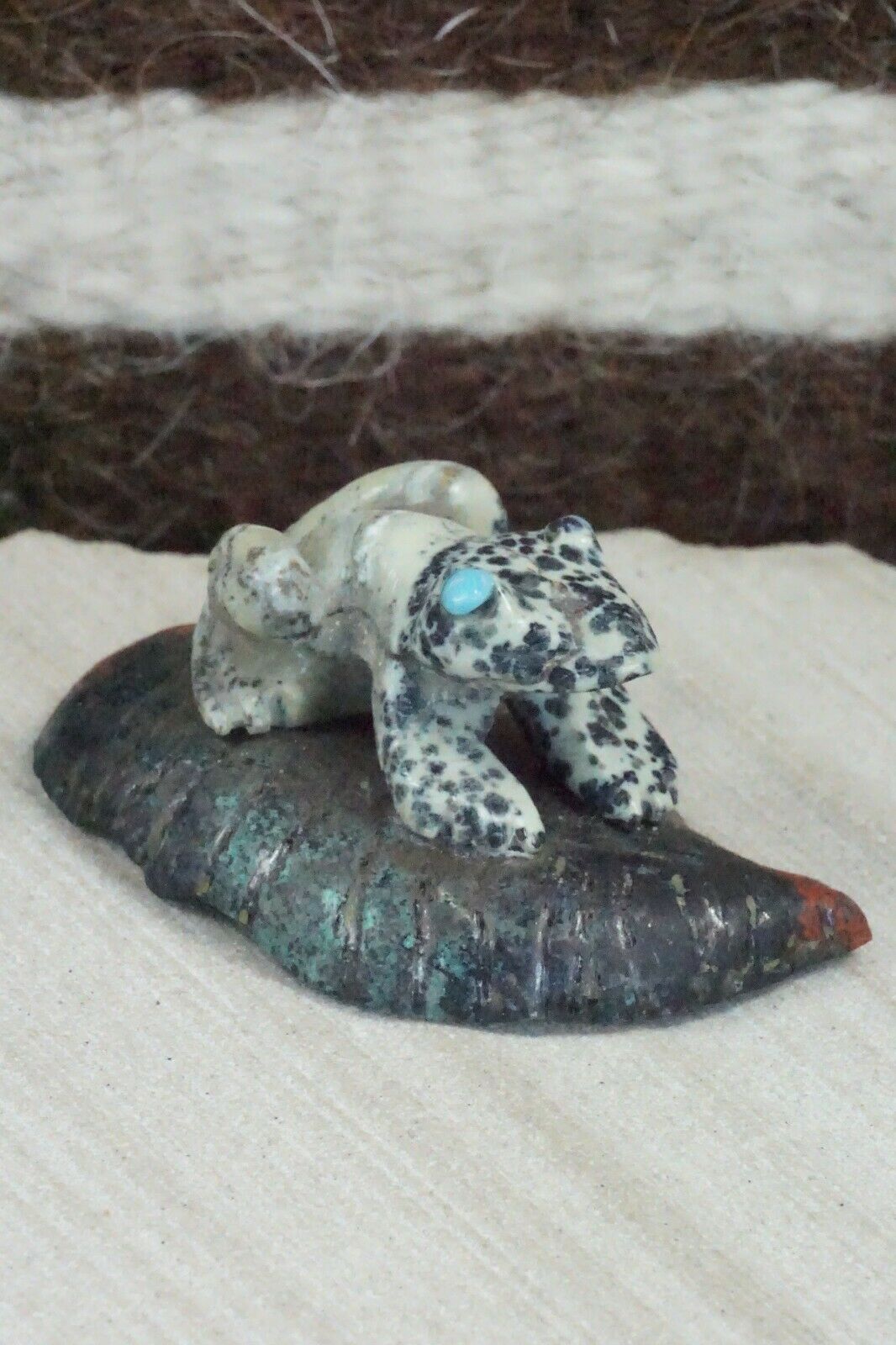 Frog Zuni Fetish Carving - Dan Quam