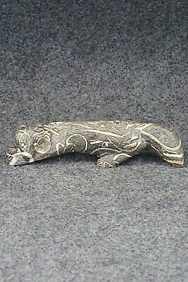 Wolf Zuni Fetish Carving - Wilfred Cheama