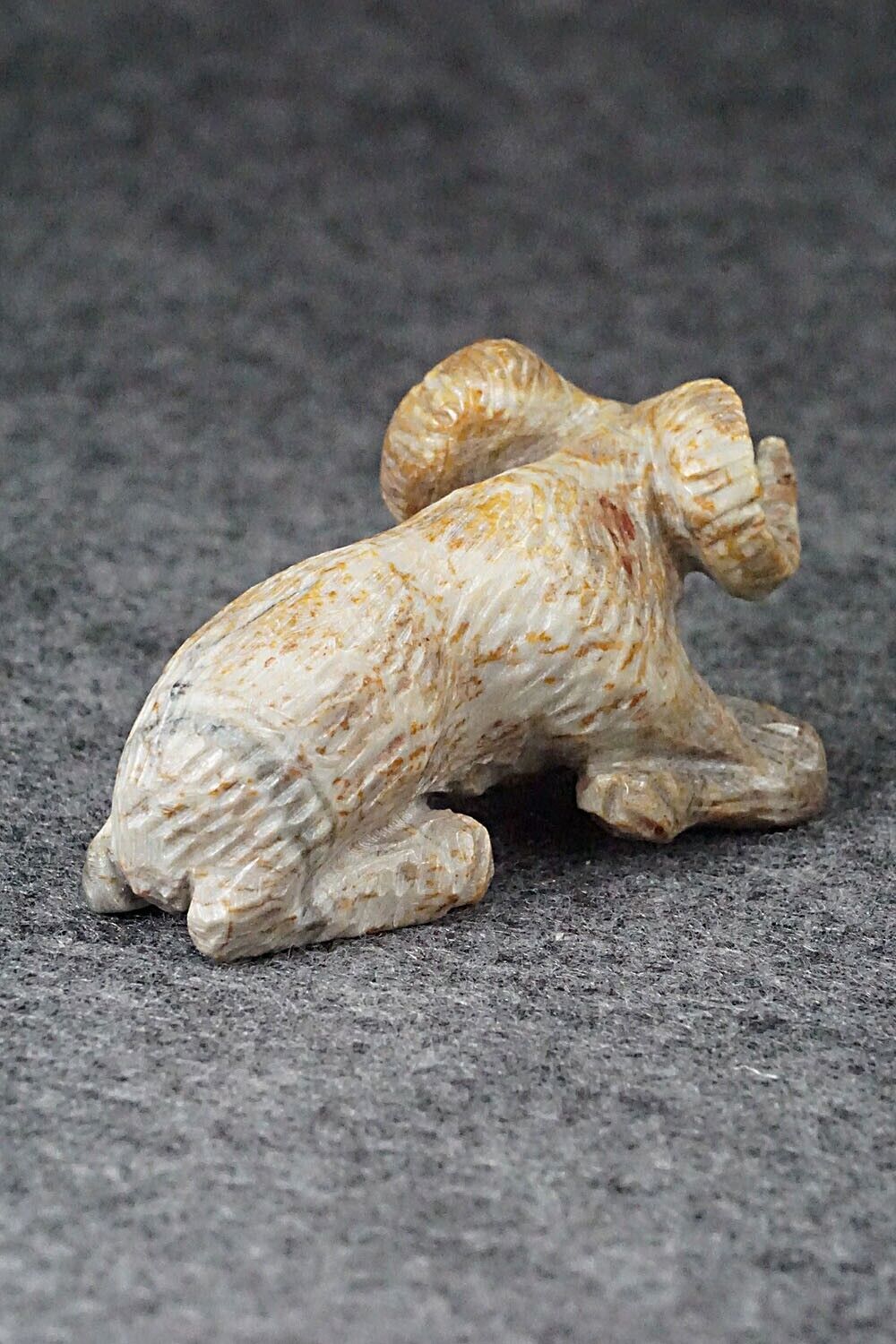Ram Zuni Fetish Carving - Wilfred Cheama