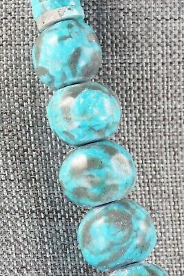 Turquoise & Sterling Silver Necklace - Joe Garcia