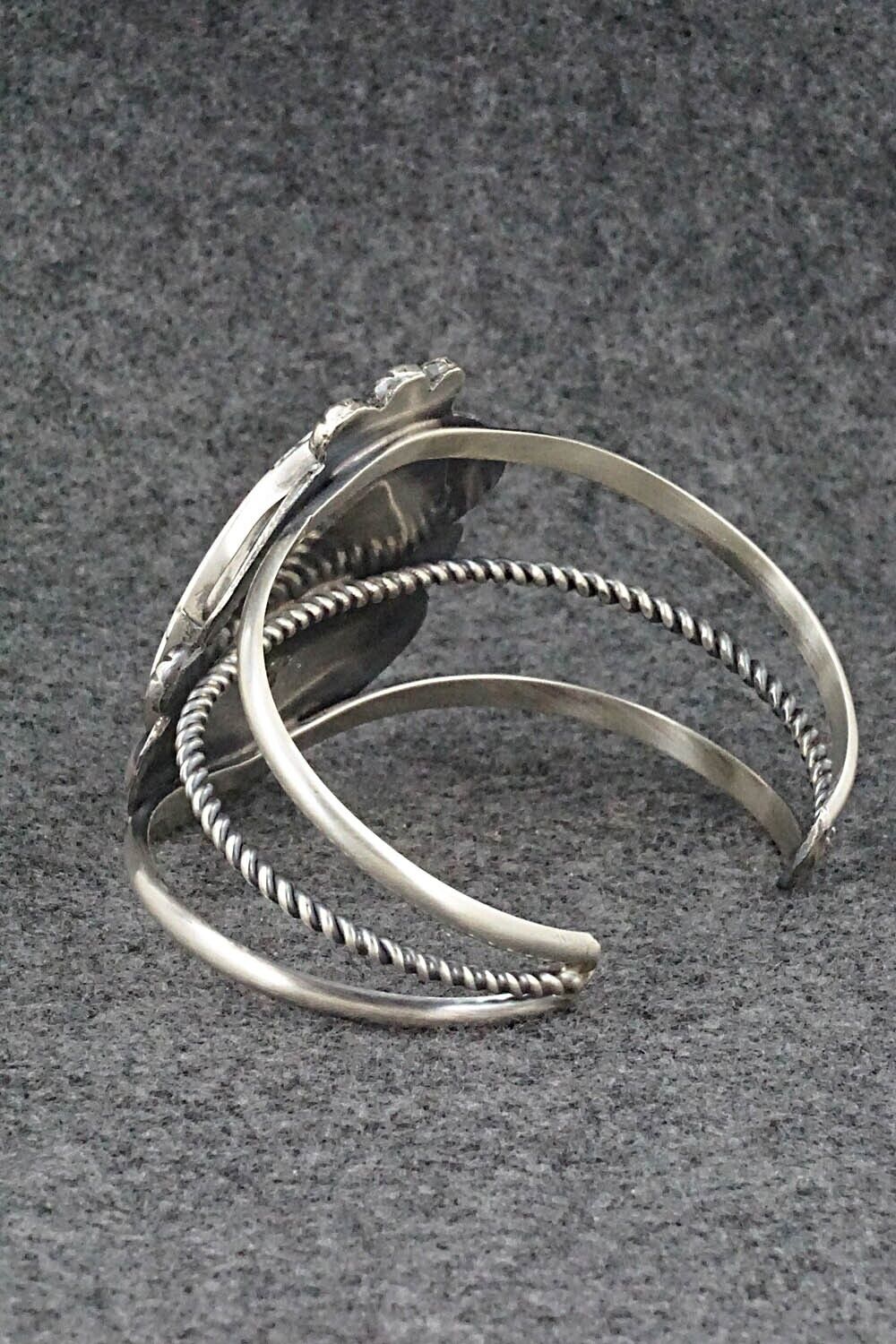 White Buffalo & Sterling Silver Bracelet - Jeff James