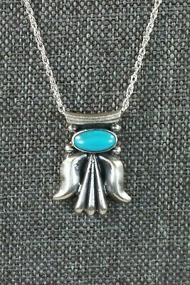 Navajo Turquoise & Sterling Silver Necklace - Sharon McCarthy