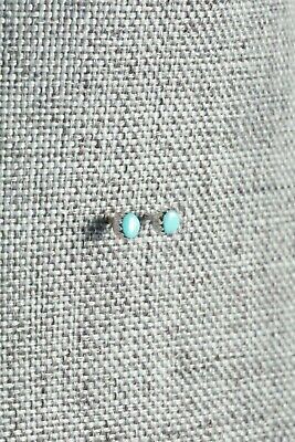 Turquoise & Sterling Silver Earrings - Serena Sanchez