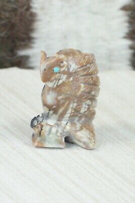 Owl Zuni Fetish Carving - Dana Malani