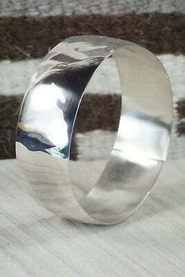 Sterling Silver Bangle Bracelet - Elaine Tahe