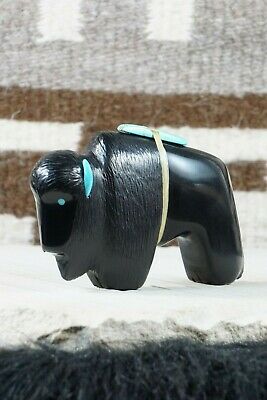 Buffalo Zuni Fetish Carving - Herbert Halate - High Lonesome Trading
