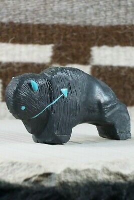 Buffalo Zuni Fetish Carving - Kevin Quam - High Lonesome Trading