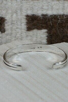 Navajo Spiny Oyster & Sterling Silver Bracelet - Wilbert Muskett - High Lonesome Trading
