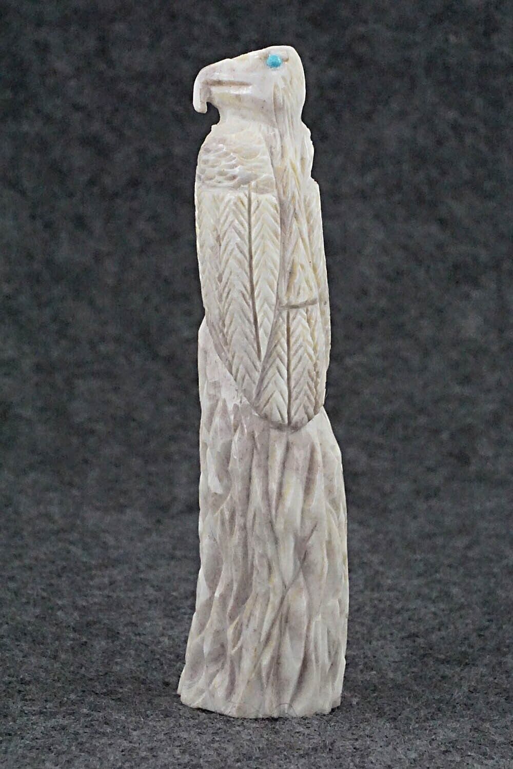 Eagle Zuni Fetish Carving - Mike Tucson