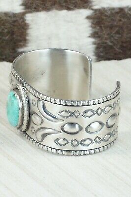 Turquoise & Sterling Silver Bracelet - Jeff James Jr.