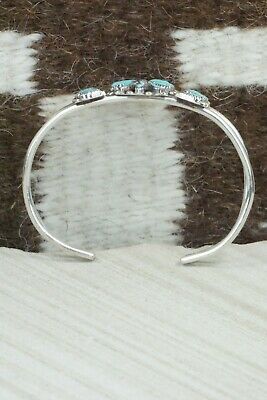 Turquoise & Sterling Silver Bracelet - Judy Wallace