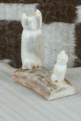 Owl Zuni Fetish Carving - Brandon Phillips