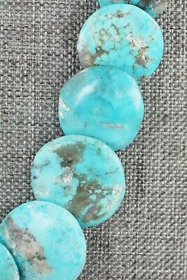 Turquoise & Sterling Silver Necklace - Joe Garcia