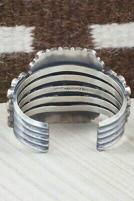 Spiny Oyster & Sterling Silver Bracelet - Anthony Skeets