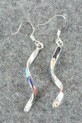 Multi Stone & Sterling Silver Earrings - Ira Johnson