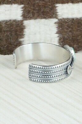 Kingman Turquoise & Sterling Silver Bracelet - Michael Calladitto