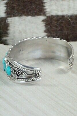 Turquoise & Sterling Silver Bracelet - Anthony Brown