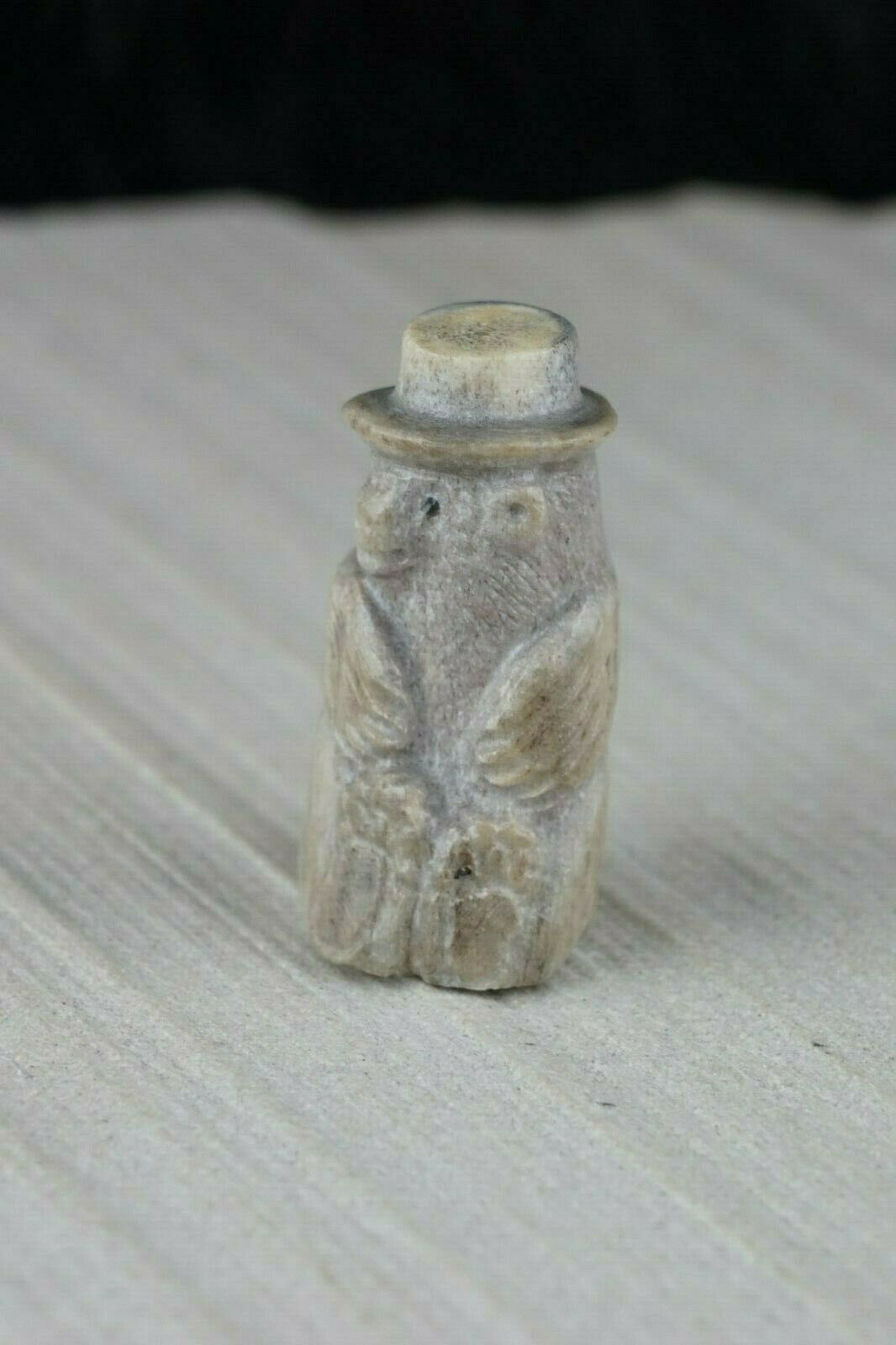 Smokey Bear Zuni Fetish Carving - Maxx Laate - High Lonesome Trading