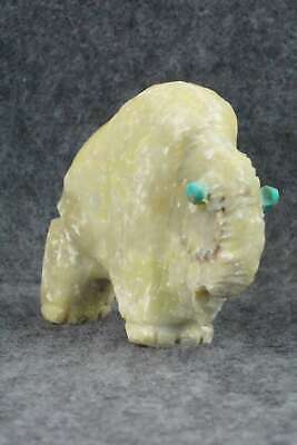 Buffalo Zuni Fetish Carving - Kevin Quam