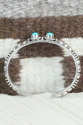 Turquoise & Sterling Silver Bracelet - Thomas Charley