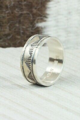 Sterling Silver Ring - Rick Enriquez - Size 10.75
