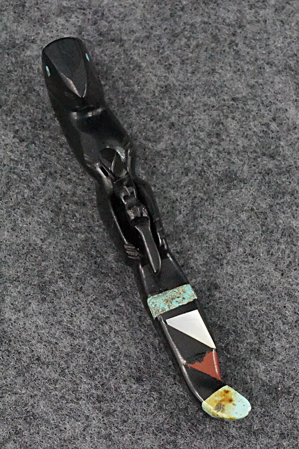 Otter Zuni Fetish Carving - Steven Natachu