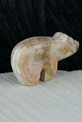 Bear Zuni Fetish Carving - Bernard Laiwakete - High Lonesome Trading
