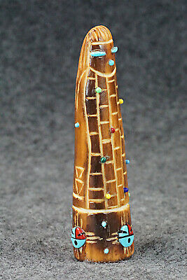 Corn Maiden Zuni Fetish Carving - Jared Amesoli