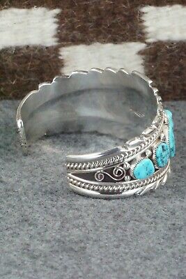 Turquoise & Sterling Silver Bracelet - Anthony Brown