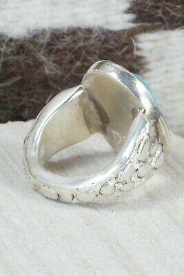 Turquoise & Sterling Silver Ring - Donovan Wilson - Size 9 - High Lonesome Trading
