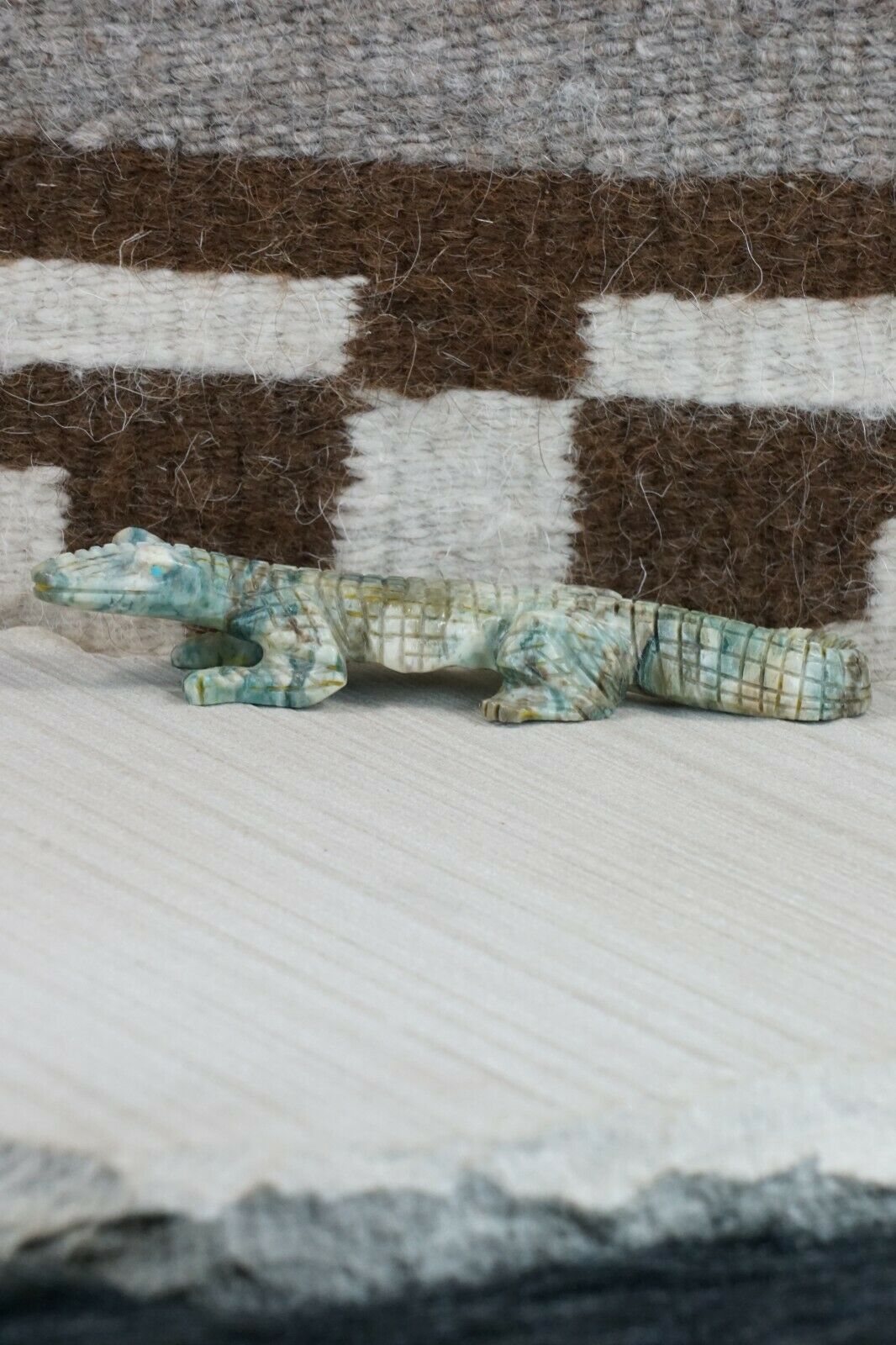 Lizard Zuni Fetish Carving - Tony Mackel