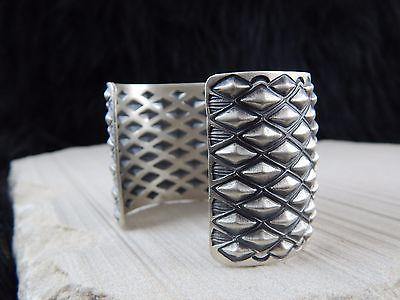 Navajo Sterling Silver Bracelet - Harold Joe - High Lonesome Trading