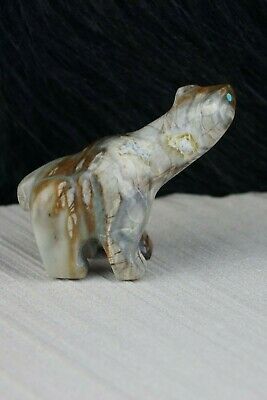 Bear Zuni Fetish Carving - Cameron Nastacio - High Lonesome Trading