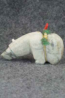 Bear Zuni Fetish Carving - Paulette Quam