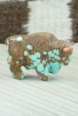 Buffalo Zuni Fetish Carving - Andres Quandelacy