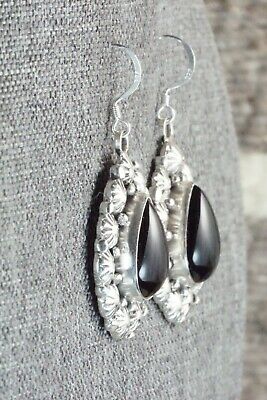 Onyx & Sterling Silver Earrings - Ben Begay