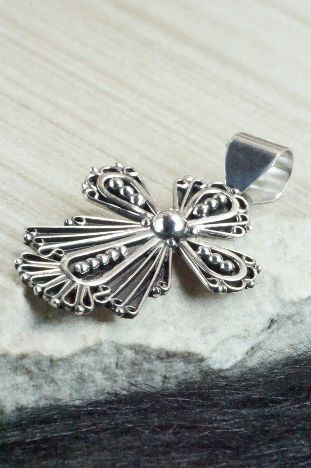 Sterling Silver Pendant - Lorena Nez