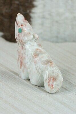 Wolf Zuni Fetish Carving - Daniel Chattin