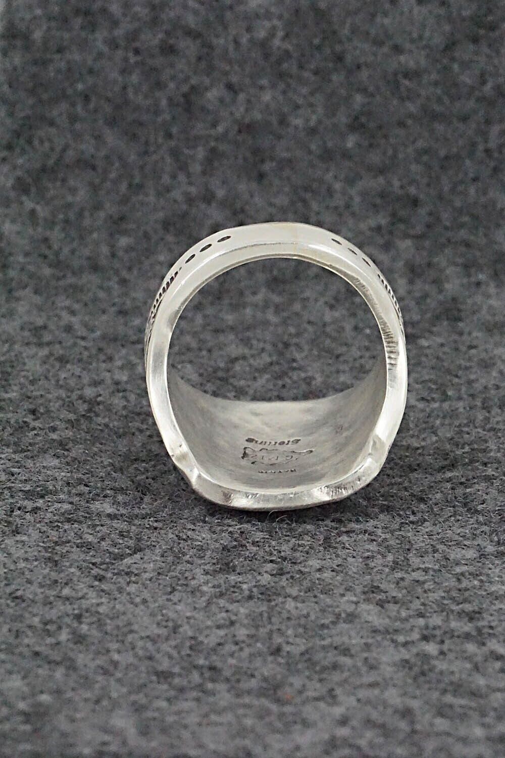 Sterling Silver Ring - Calvin Martinez - Size 9.5