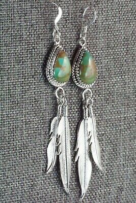 Turquoise & Sterling Silver Earrings - Judy Largo